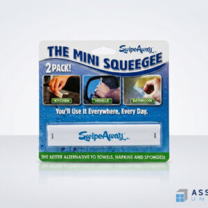 Swipeaway Mini Squeegee Blister Packaging