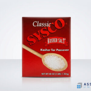 Sysco Classic Kosher Salt Carton