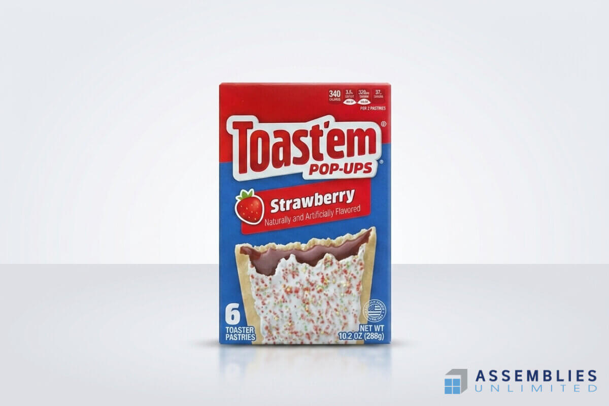 Toast Em Pop Ups Strawberry Cartoning