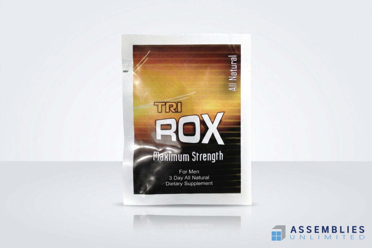 Tri Rox Maximum Strength Supplement Pouch