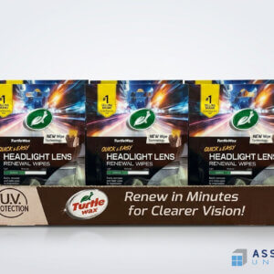Turtle Wax Headlight Lens Renewal Wipes Kitting