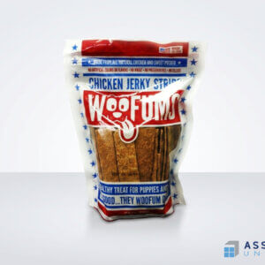 Woofums Chicken Jerky Strips Pouch Flexible Packaging