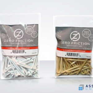 Zero Friction Performance Tees Bagging