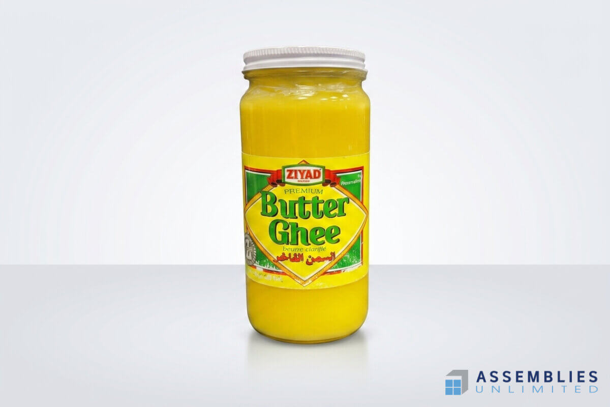 Ziyad Premium Butter Ghee Jar Packaging