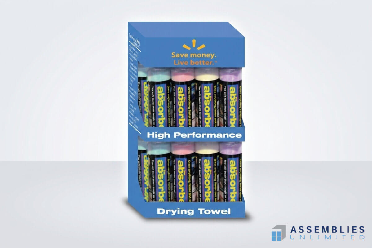 Absorber Drying Towel Pop Assembly