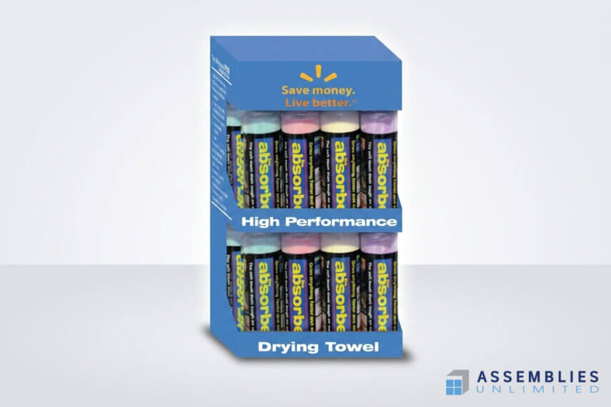 Absorber Drying Towel Pop Assembly