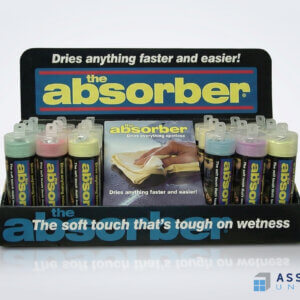 Absorber Pop Display Bottles