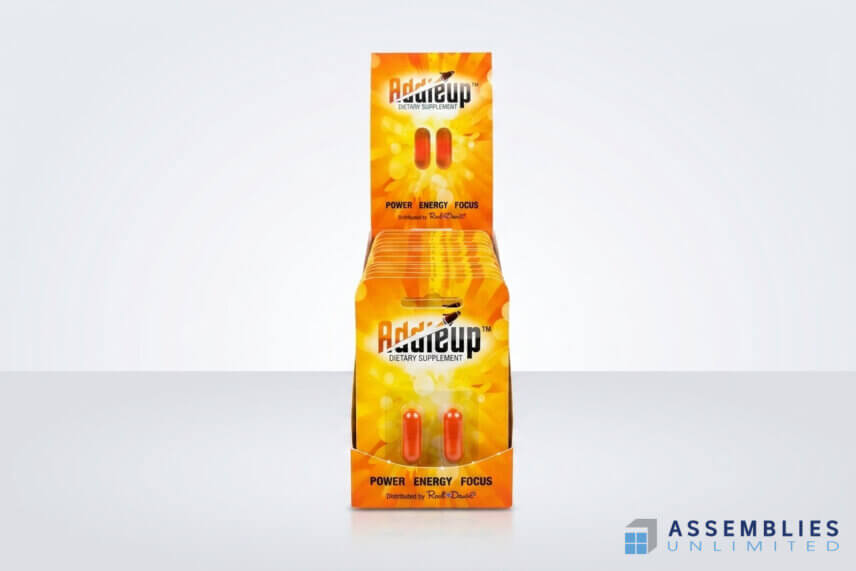Addie Up Dietary Supplement Packaging