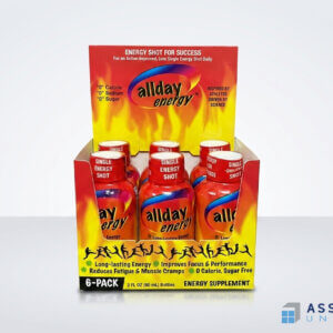 Allday Energy Shot Pop Assembly 6 Pack