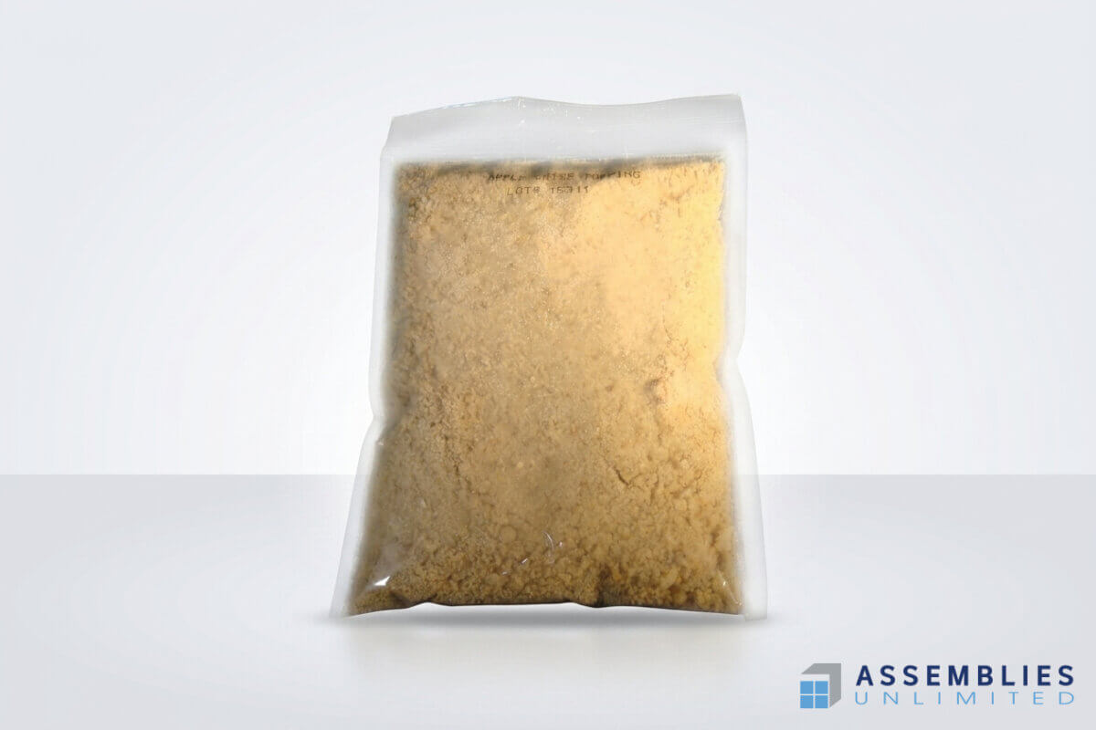 Apple Crisp Topping Pouch Powder Filling