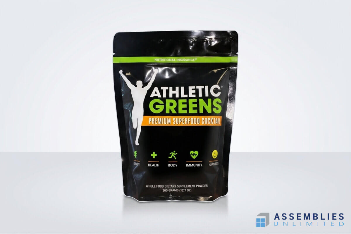Athletic Greens Powder Filling Pouch