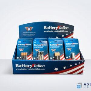 Battery Station Pop Assembly Packaging