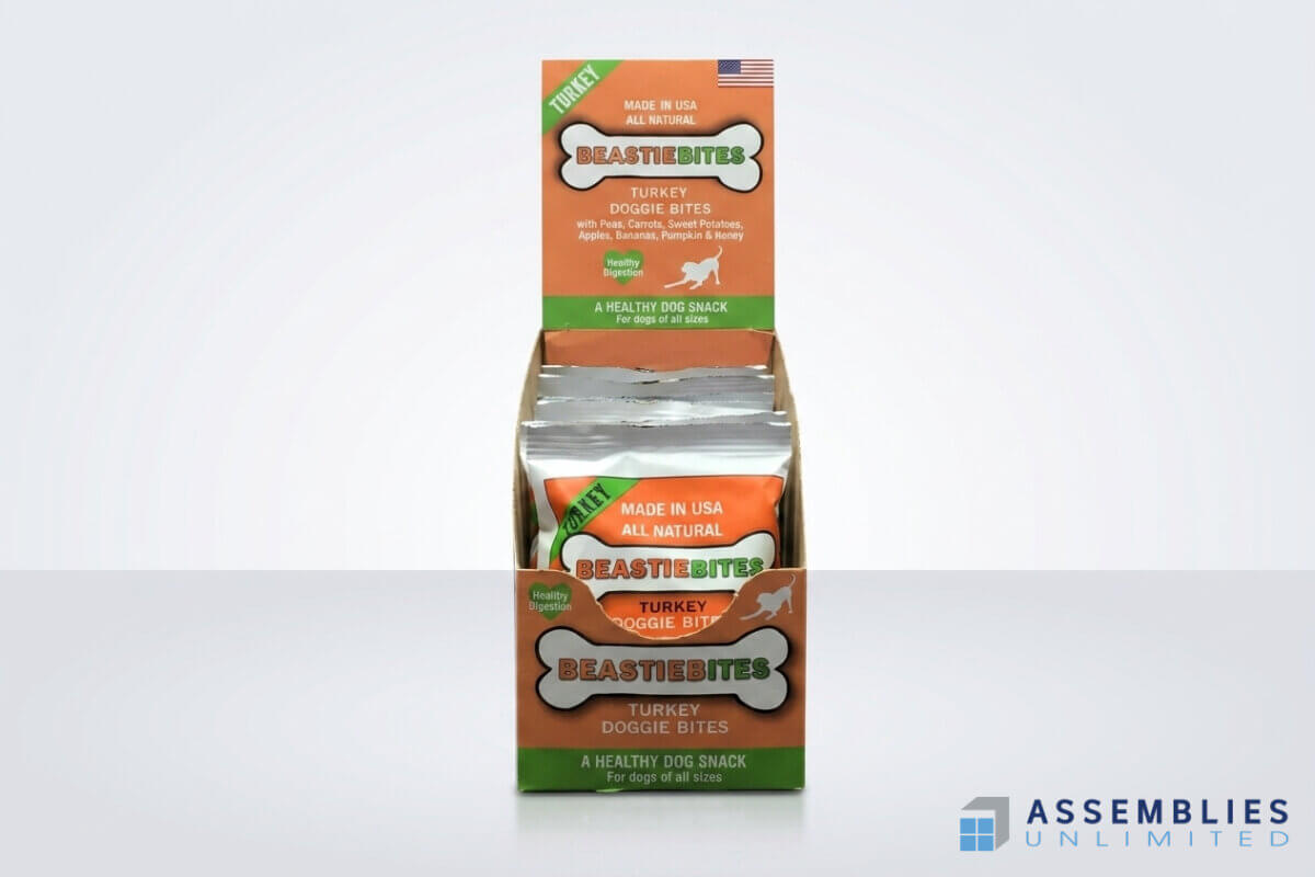 Beastiebites Turkey Doggie Pouches Powder Filling