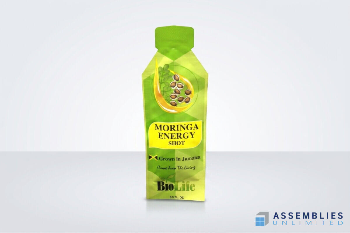 Biolife Moringa Energy Shot Pouch Supplement