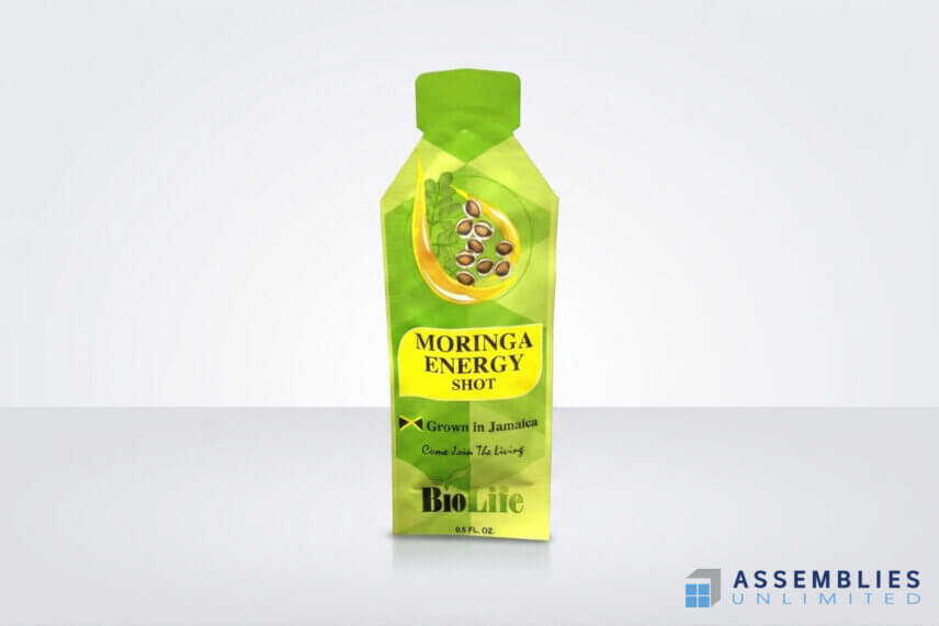 Biolife Moringa Energy Shot Pouch Supplement