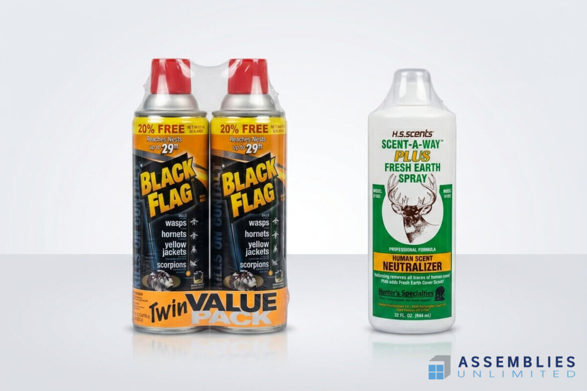 Black Flag Twin Pack Insect Spray Shrink Wrap