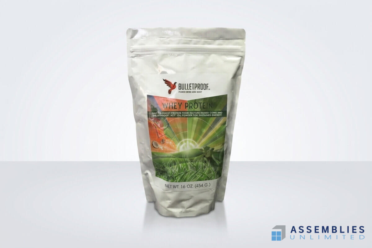 Bulletproof Whey Protein Powder Pouch
