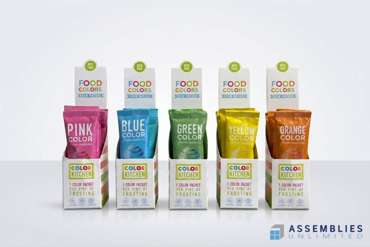 Color Kitchen Food Color Stick Packaging
