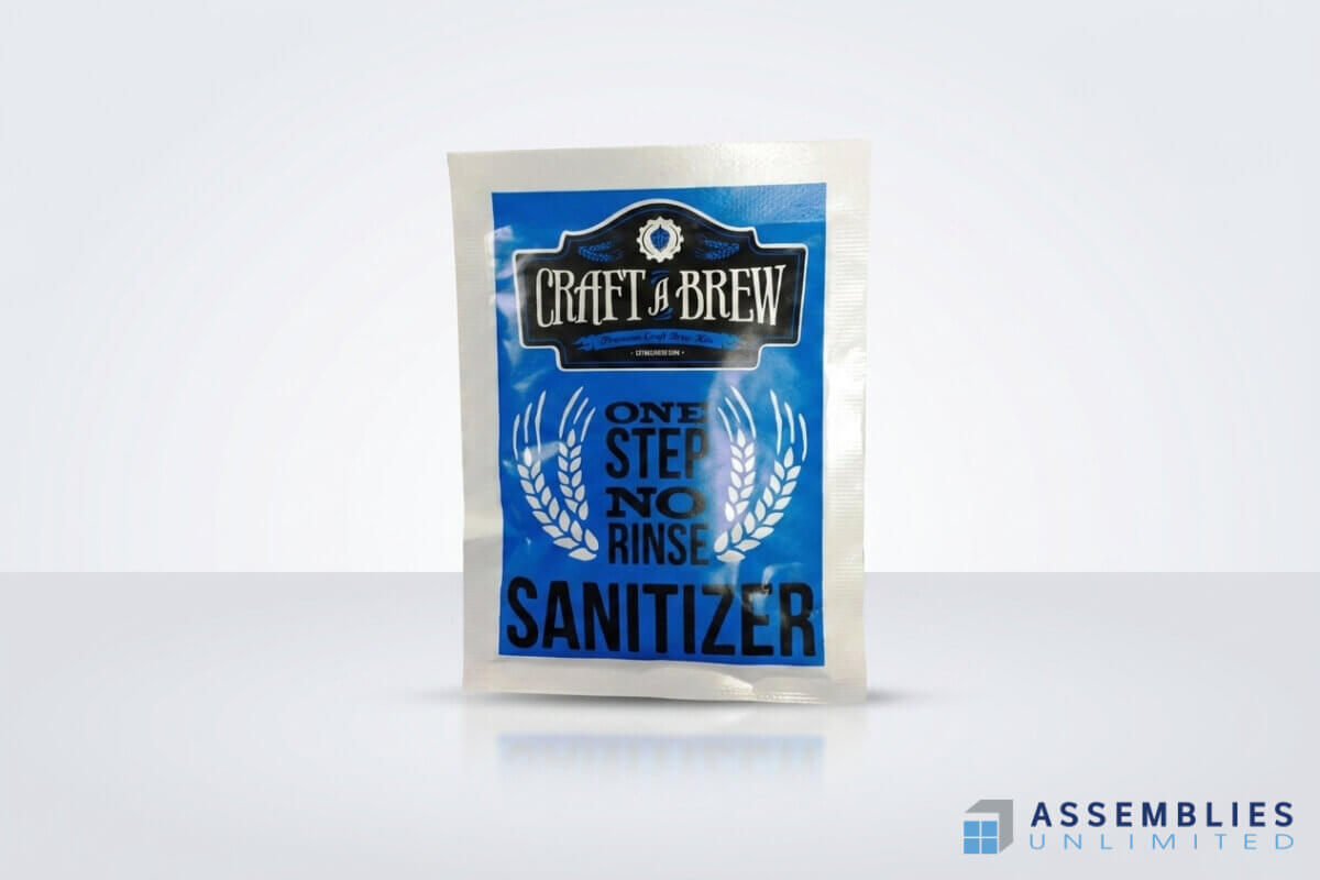 Craft A Brew Sanitizer Powder Packaging