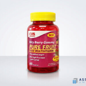 Cvs Very Berry Gummy Multivitamin Bottle