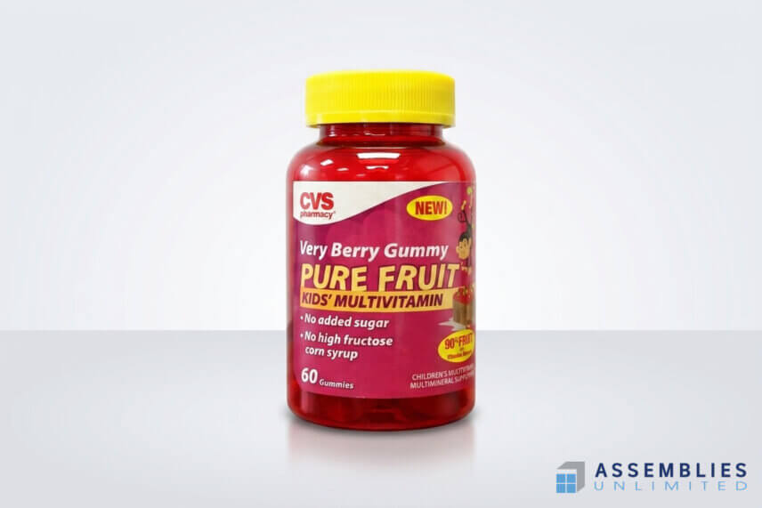 Cvs Very Berry Gummy Multivitamin Bottle