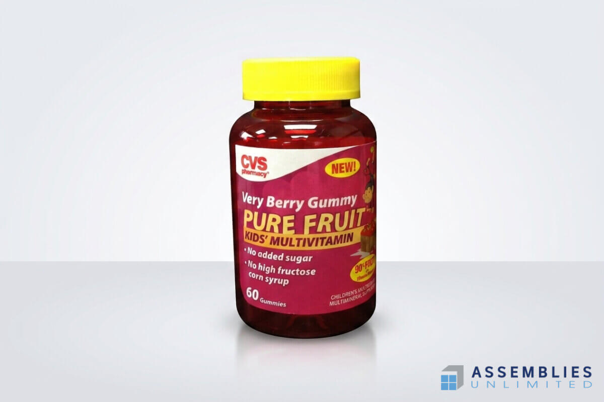 Cvs Very Berry Gummy Multivitamin Bottle