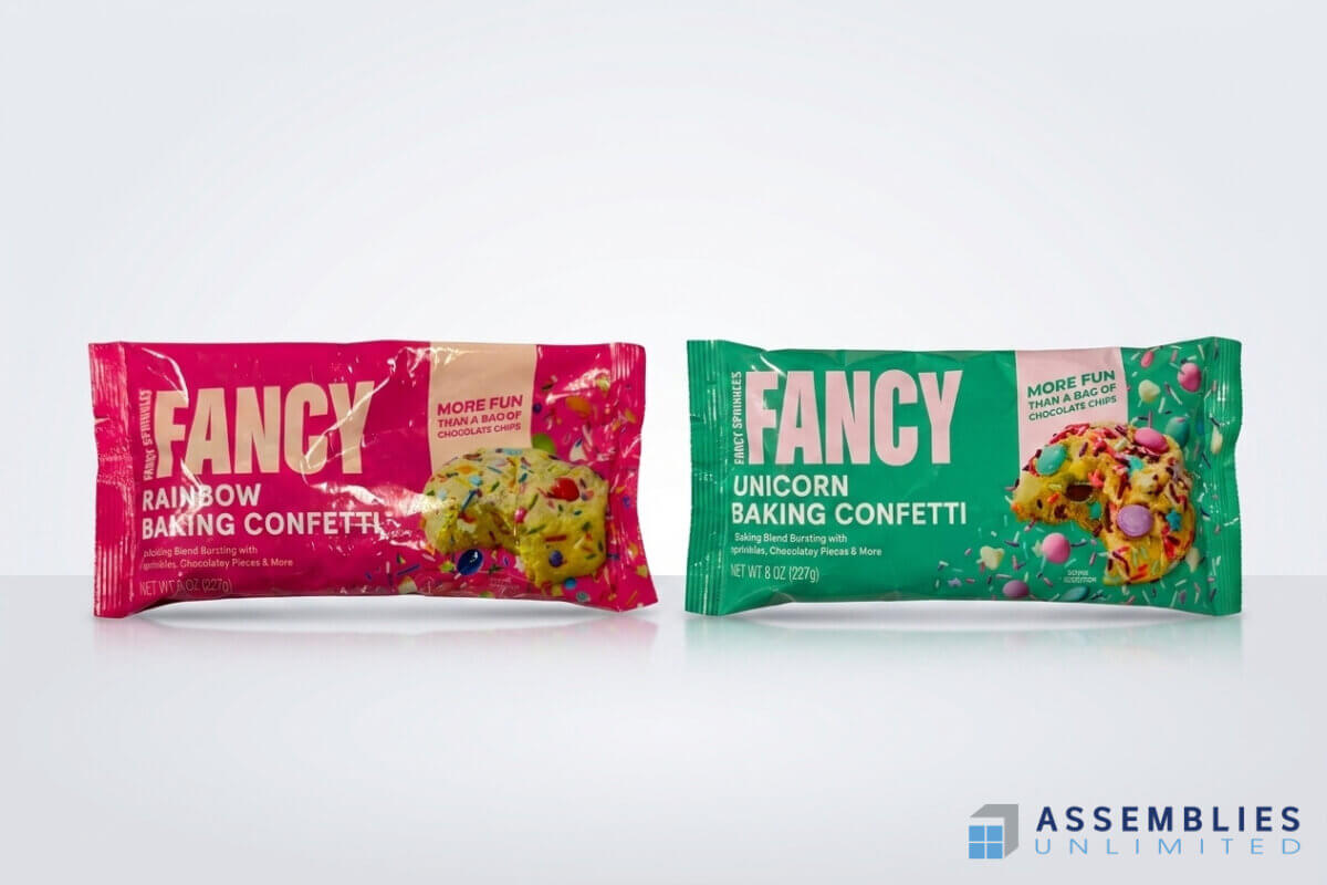 Fancy Rainbow Unicorn Baking Confetti Powder Filling