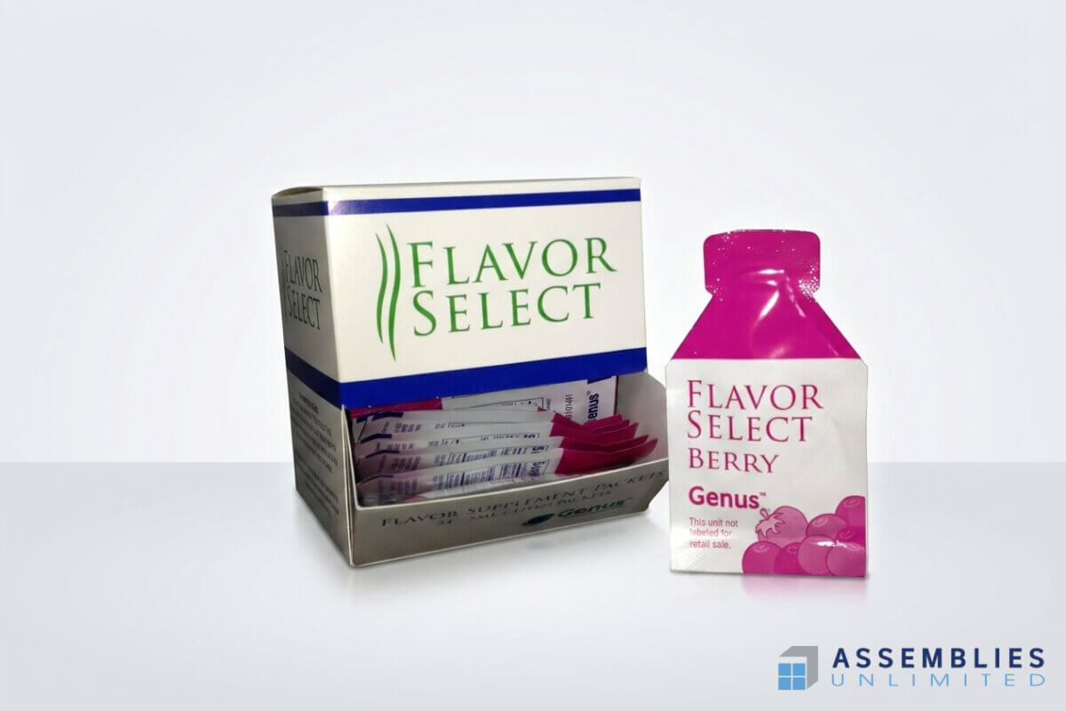 Flavor Select Berry Supplement Packets