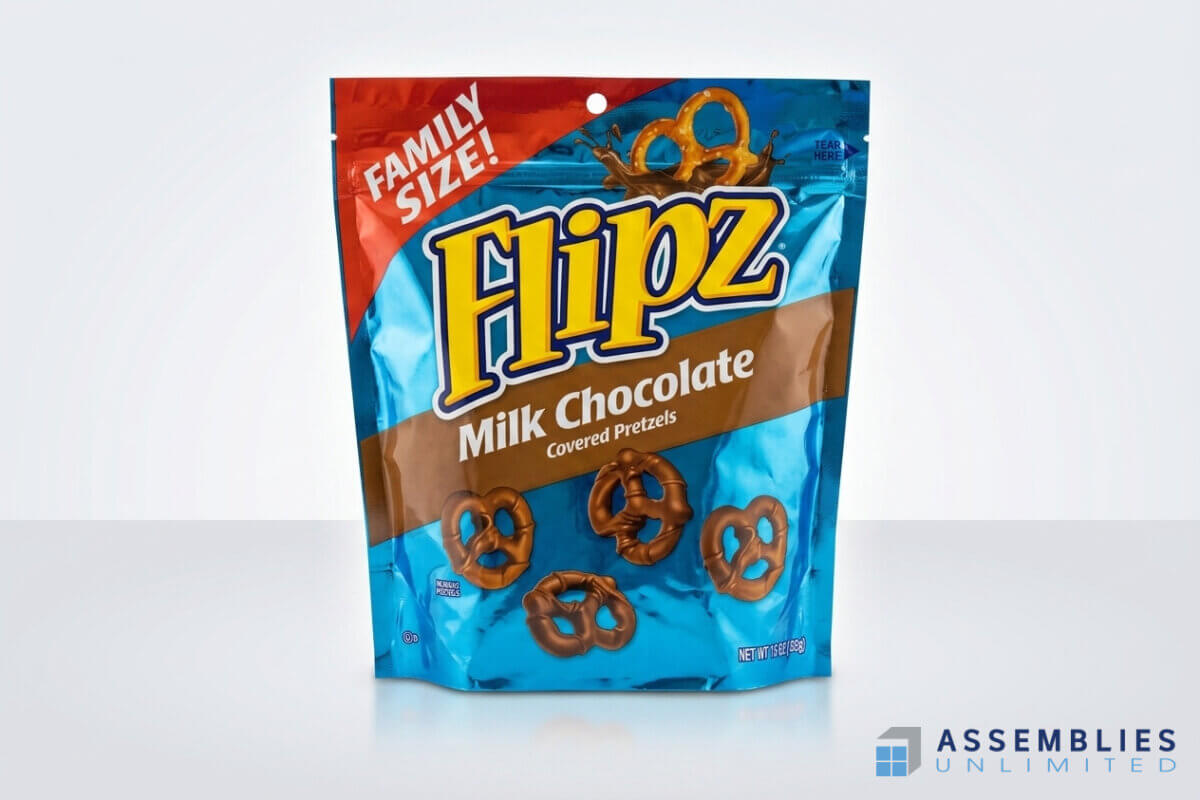 Flipz Milk Chocolate Covered Pretzels Pouch