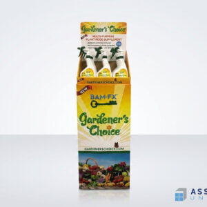 Gardeners Choice Plant Food Spray Display