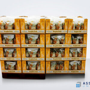Harvested Pumpkin Seeds Pop Display Packaging
