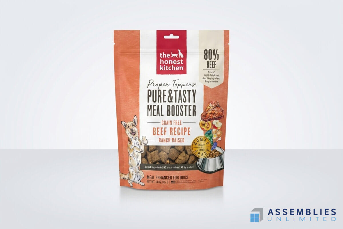 Honest Kitchen Beef Recipe Meal Booster Pouch