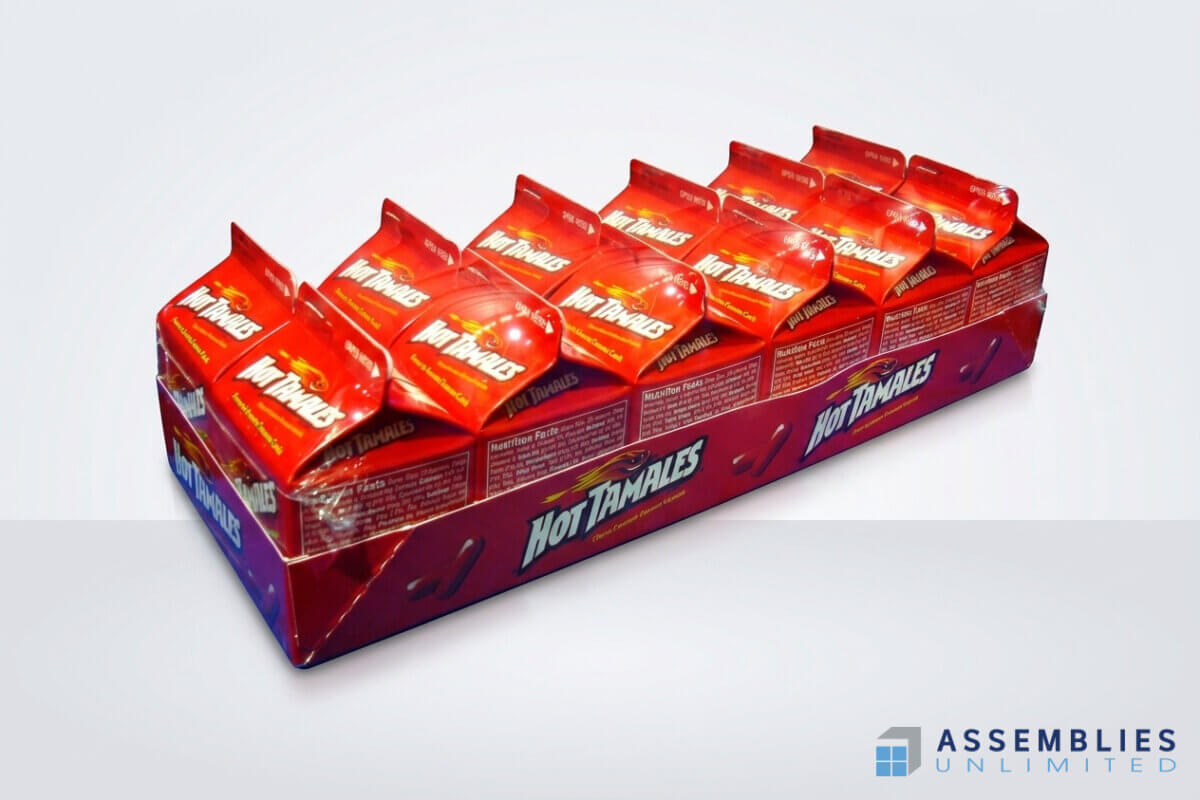 Hot Tamales Candy Shrink Wrap Packaging