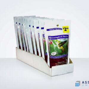 Hummingbird Nectar Sugar Pop Assembly Packaging
