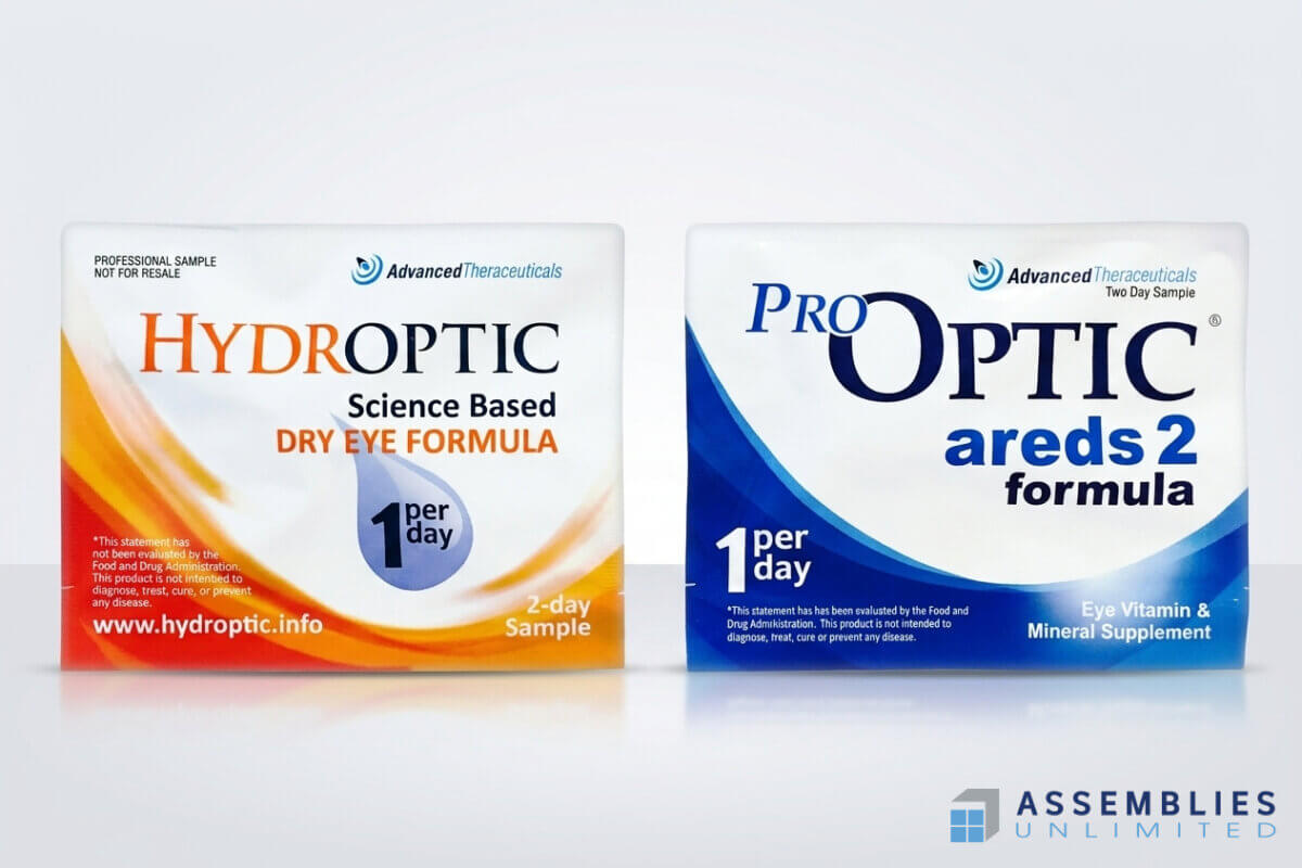 Hydroptic Pro Optic Eye Supplement Pouch