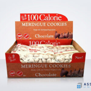 Miss Meringue Chocolate Cookies Pop Display