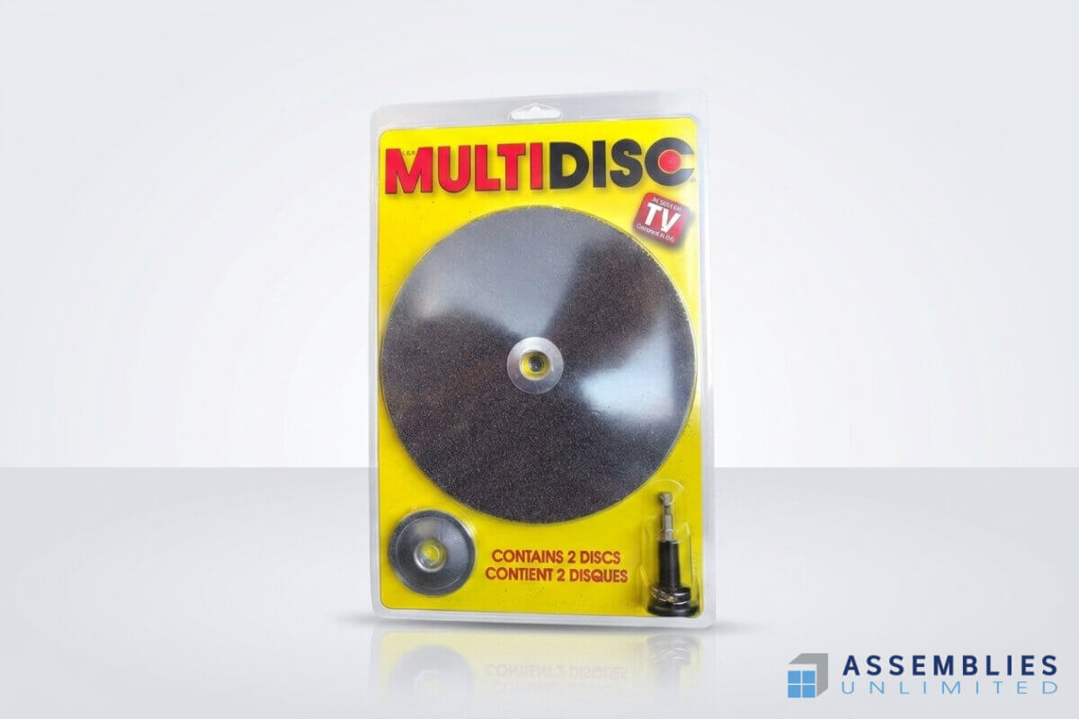 Multidisc Abrasive Discs Secondary Packaging