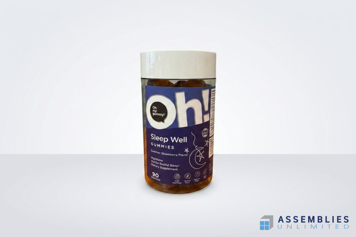Oh My Gummy Sleep Well Bottle Supplement