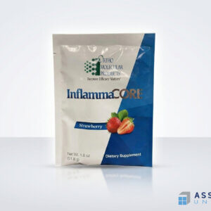 Ortho Molecular Inflammacore Strawberry Supplement Pouch