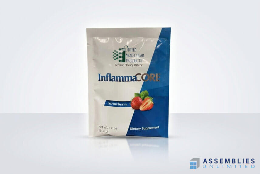 Ortho Molecular Inflammacore Strawberry Supplement Pouch