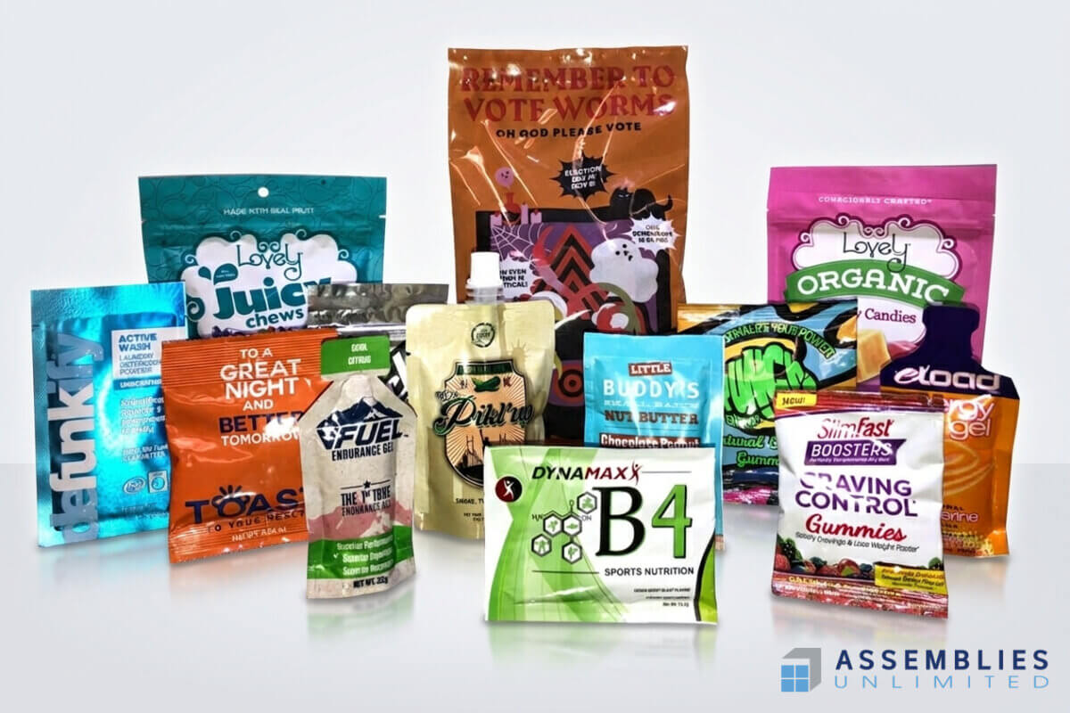Powder Filling Flexible Packaging Organic Health Supplements