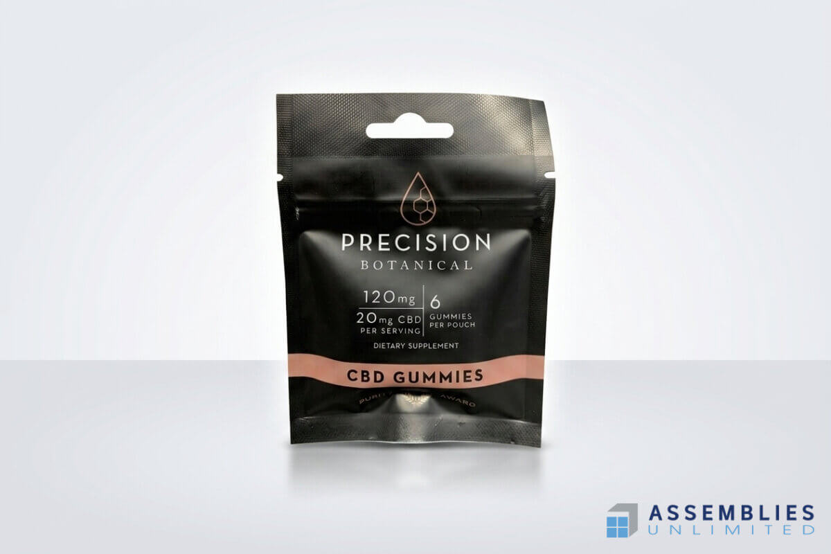 Precision Botanical Cbd Gummies Pouch