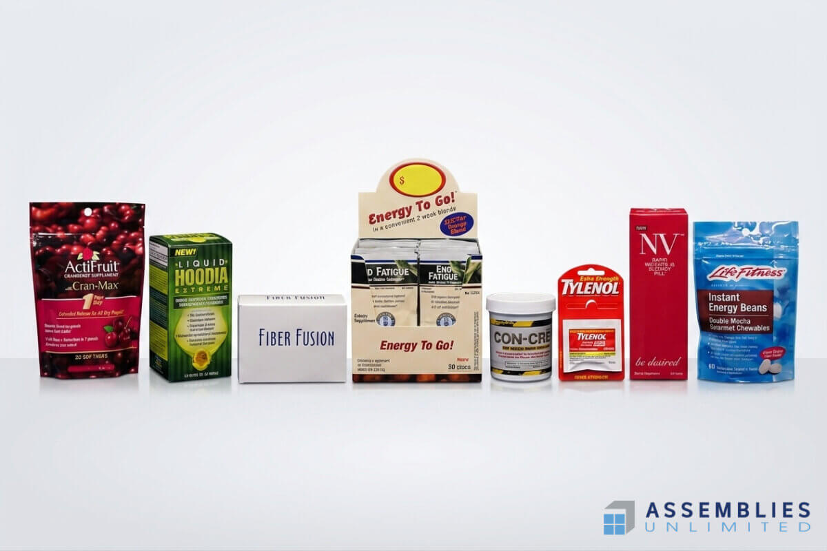 Repackaging Contract Filling Supplements Packaging