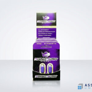 Rhino Rush Energy Supplement Packaging