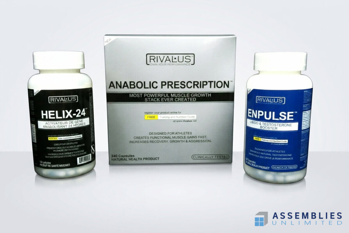 Rivalus Supplement Bottle Filling Anabolic Prescription