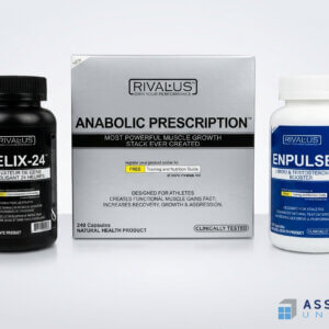 Rivalus Supplement Bottle Packaging