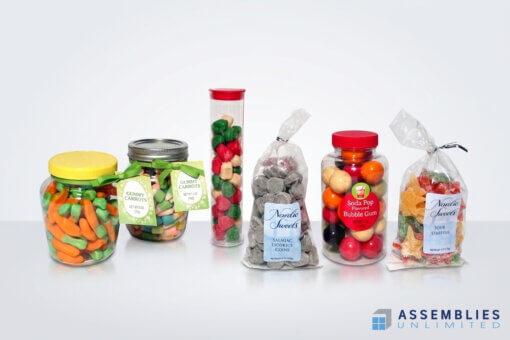 Seasonal Gift Set Candy Bottles Bags