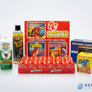 Secondary Packaging Shrink Wrap Display