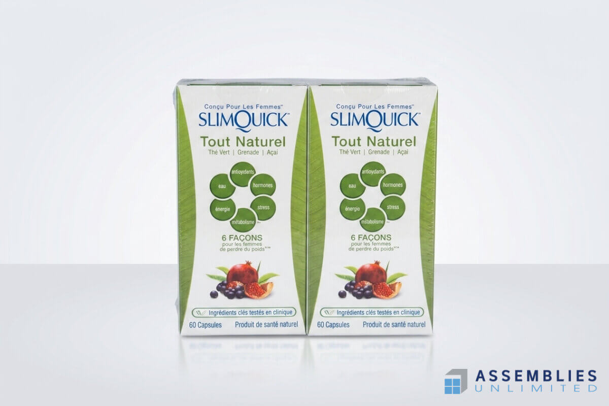 Slimquick Tout Naturel Capsules Shrink Wrap