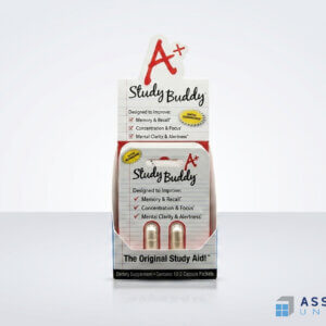 Study Buddy Supplement Capsule Packaging
